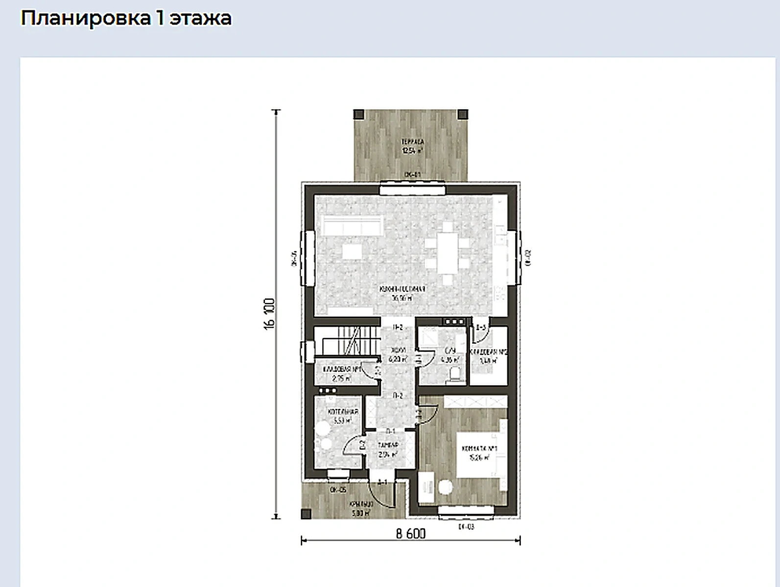 Проект «Замок», планировка